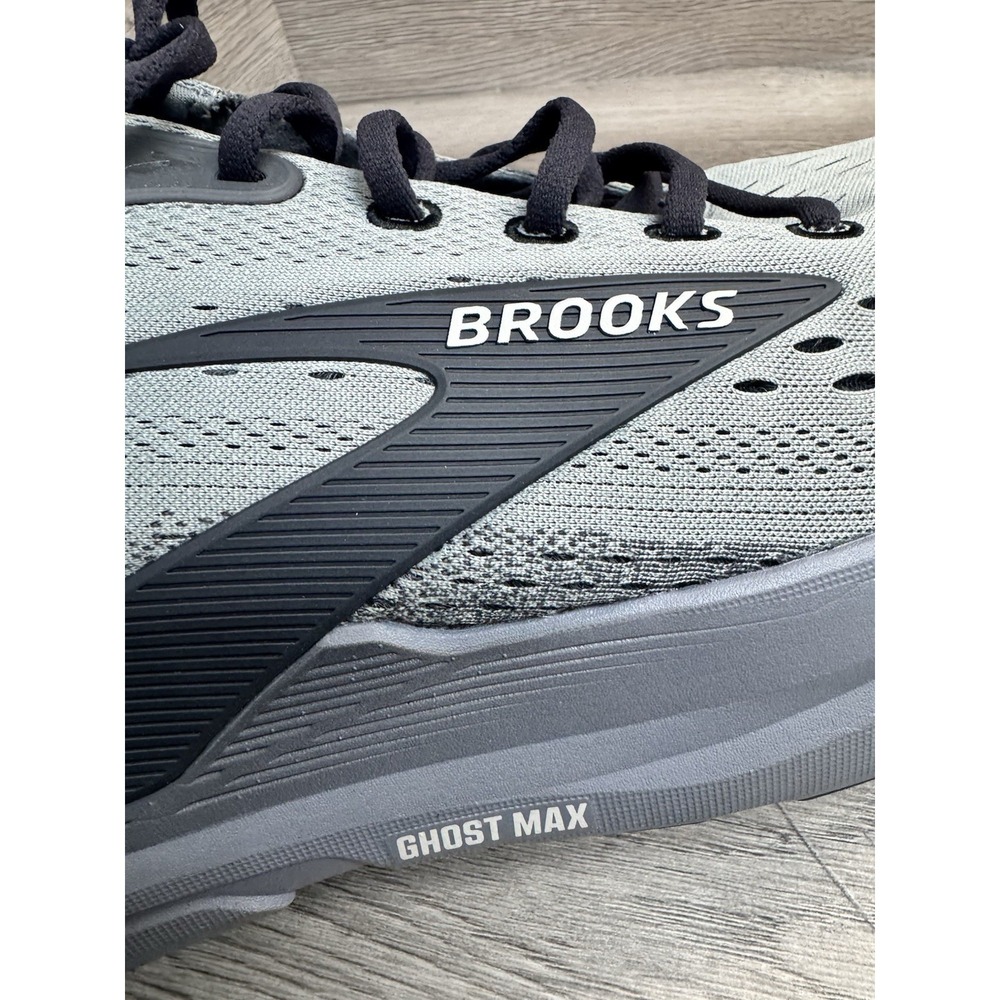 Brooks Ghost Max Mens 14 Wide 2E Grey Running Shoes 1104642E069 DNA LOFT v2 - Picture 6 of 12